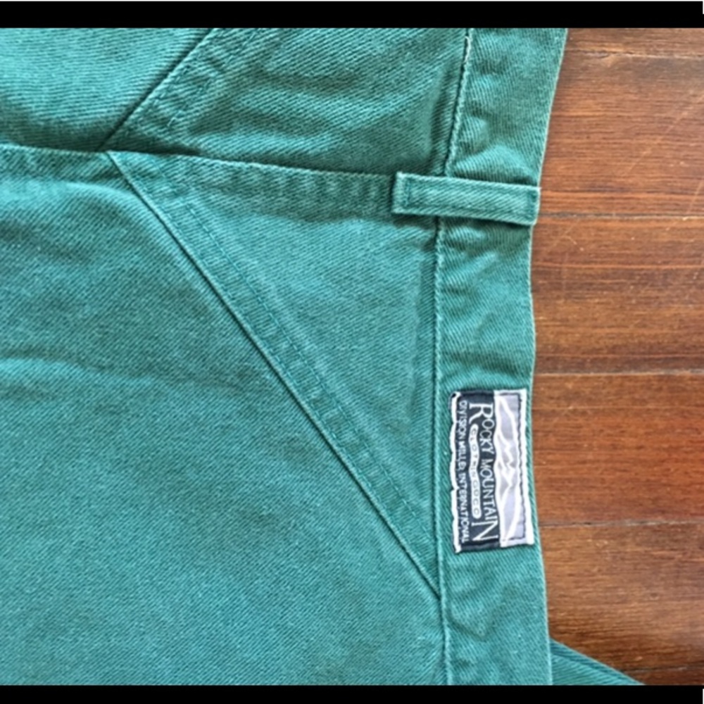 Vintage green jeans